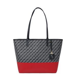 Lauren Ralph Lauren Nákupní taška 'Collins 32'  červená / námořnická modř / bílá