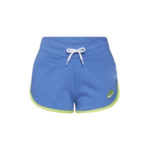 Nike Sportswear Kalhoty  královská modrá / žlutá