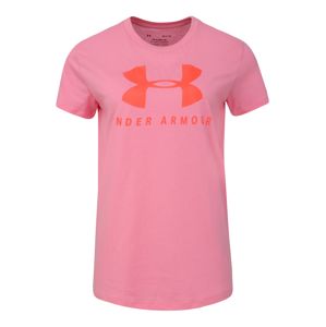UNDER ARMOUR Funkční tričko 'GRAPHIC'  pink / růžová
