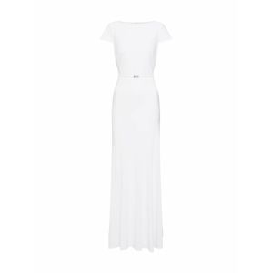 Lauren Ralph Lauren Společenské šaty 'VELADRYA-CAP SLEEVE-EVENING DRESS'  bílá