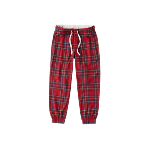 Abercrombie & Fitch Pyžamové kalhoty  červená / námořnická modř / modrá