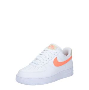 Nike Sportswear Tenisky 'Air Force 1'  svítivě oranžová / bílá