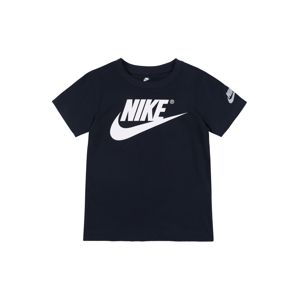 Nike Sportswear Tričko  bílá / noční modrá