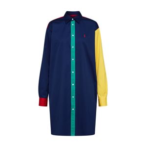 POLO RALPH LAUREN Košilové šaty 'LS BLKE'  námořnická modř / mix barev