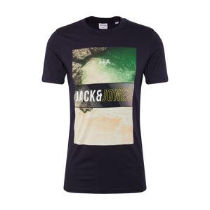 JACK & JONES Tričko 'COFRIDAY'  černá / mix barev