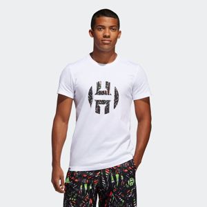 ADIDAS PERFORMANCE Funkční tričko 'HARDEN'  bílá