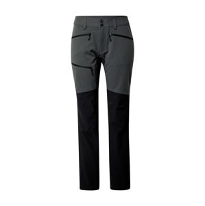 Haglöfs Outdoorové kalhoty 'Rugged Flex'  šedá / černá