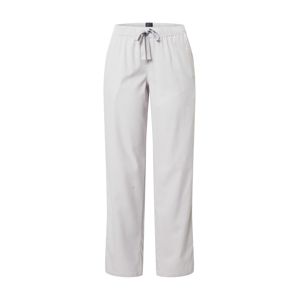 SCHIESSER Pyžamové kalhoty  šedá / bílá