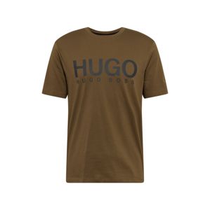 HUGO Tričko 'Dolive 204'  olivová / námořnická modř