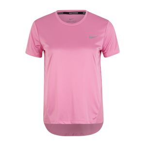 NIKE Funkční tričko 'W NK MILER TOP SS'  pink