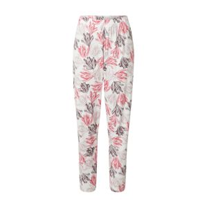 CALIDA Pyžamové kalhoty  pink / přírodní bílá / růžová