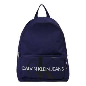 Calvin Klein Jeans Batoh 'MONOGRAM CAMPUS'  modrá