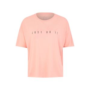 NIKE Funkční tričko  růžová / černá