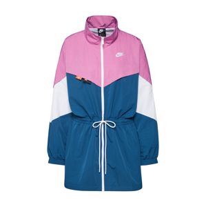 Nike Sportswear Přechodná bunda  fialová / bílá / modrá