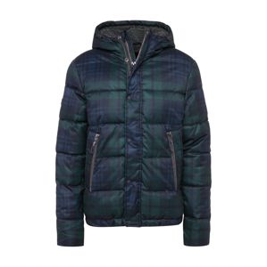 Superdry Zimní bunda 'NEW ACADEMY JACKET'  zelená / námořnická modř