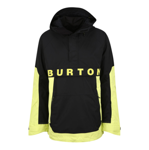 BURTON Outdoorová bunda  černá / žlutá