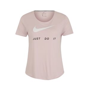 NIKE Funkční tričko  růžová / bílá