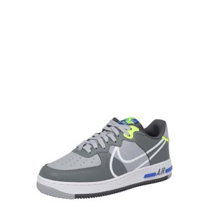 Nike Sportswear Tenisky 'Air Force 1 React'  žlutá / šedá / modrá