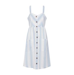 ONLY Letní šaty  modrá / bílá