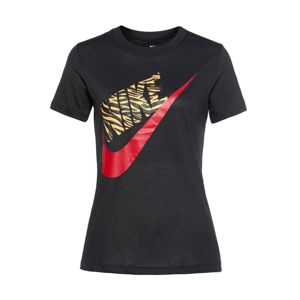 Nike Sportswear Tričko 'Futura 1'  červená / černá / hořčicová