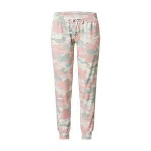 PJ Salvage Pyžamové kalhoty  béžová / světle růžová / šedá