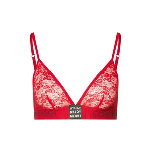 Calvin Klein Underwear Podprsenka 'UNLINED TRIANGLE'  červená