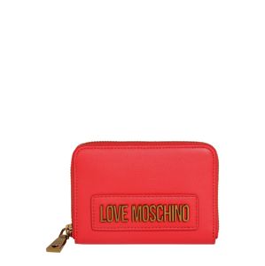 Love Moschino Peněženka 'Smooth'  zlatá / světle červená