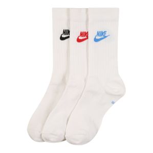 Nike Sportswear Ponožky  bílá / černá / červená / modrá
