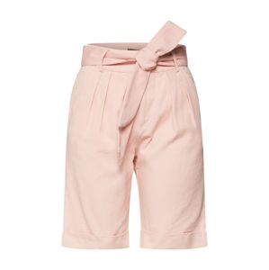 Missguided Kalhoty se sklady v pase 'Belted Turn Up Co ord Short Pink'  růžová