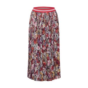 Rich & Royal Sukně 'Plissee Skirt Printed'  růžová / červená