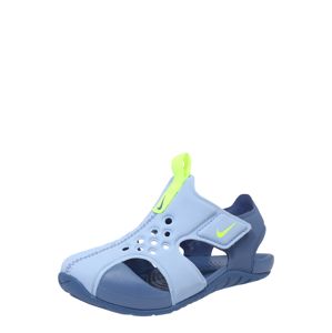 NIKE Plážová/koupací obuv 'Sunray Protect 2 TD'  žlutá / světlemodrá
