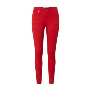 UNITED COLORS OF BENETTON Kalhoty  mix barev / červená
