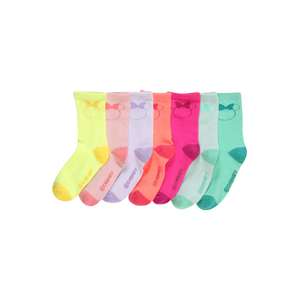 GAP Ponožky  žlutá / pink / zelená / modrá / červená