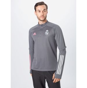 ADIDAS PERFORMANCE Sportovní svetr 'Real Madrid'  pink / bílá / šedá