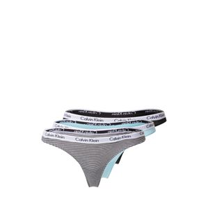 Calvin Klein Underwear Tanga  černá / šedá