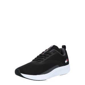 Tommy Sport Sportovní boty  tmavě šedá / bílá / černá