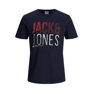 JACK & JONES Tričko  modrá