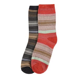 BeckSöndergaard Ponožky  mix barev / černá / červená
