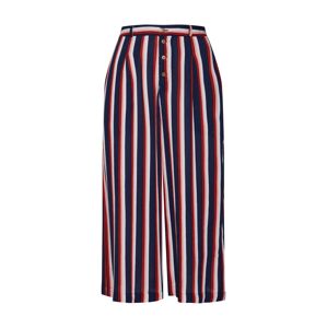 ELEMENT Kalhoty se sklady v pase 'Aluna'  námořnická modř / červená / bílá
