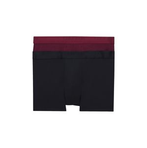 Calvin Klein Underwear Boxerky  černá / vínově červená