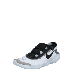 NIKE Běžecká obuv 'Free Rn 5.0'  černá / bílá / béžová / chladná modrá