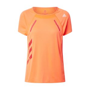 ADIDAS PERFORMANCE Funkční tričko 'Heat.RDY'  oranžová / oranžově červená / bílá