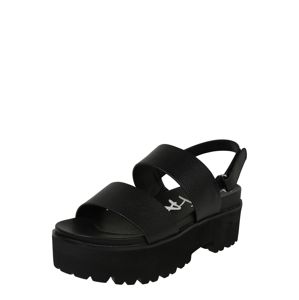 BUFFALO Páskové sandály 'JEMMA'  černá